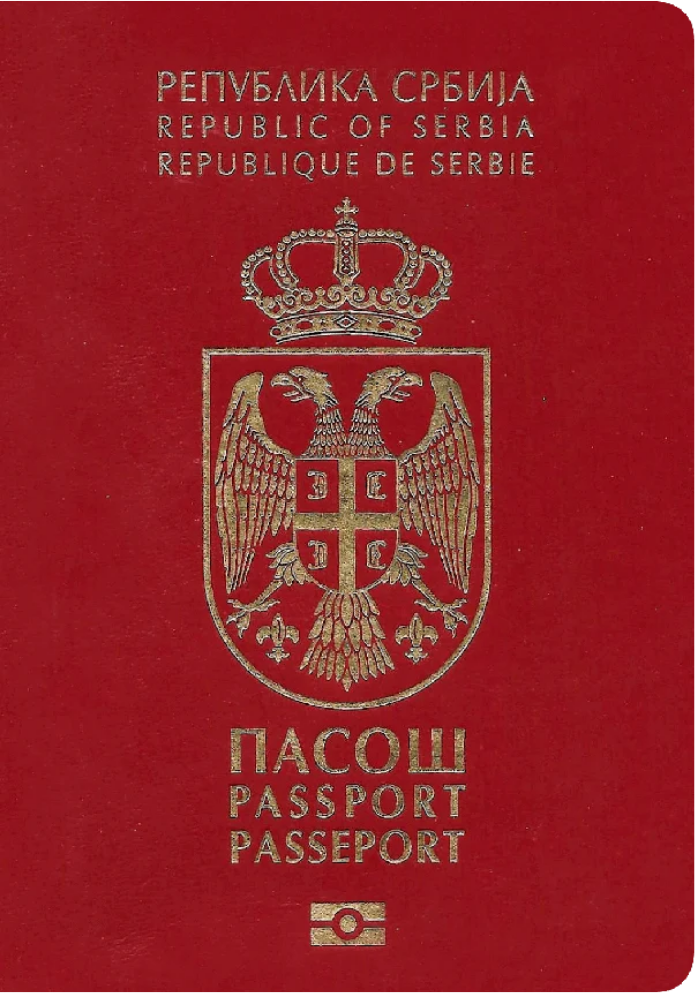 Serbia passport